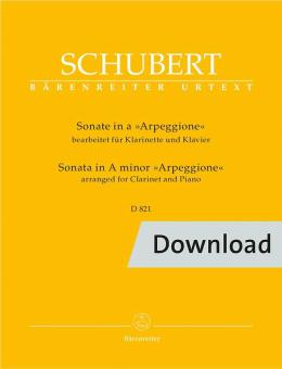 Sonata in la minore D 821 'Arpeggione' Download