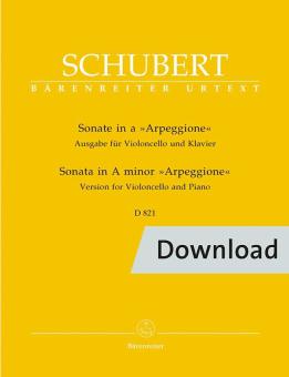 Sonata in la minore D 821 'Arpeggione' Download