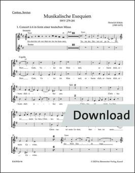 Musical Exequien SWV 279-281 Download