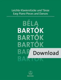 Pezzi di pianoforte e danze facili Download