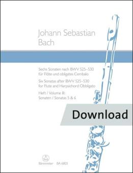 6 Sonate dopo BWV 525-530 3 Download