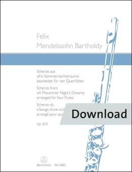 Scherzo da Sogno di una notte di mezza estate op. 61/1 Download