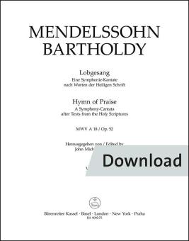 Cantico op. 52 MWV A 18 Download