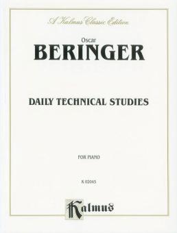 Section V: Studies for changing fingers on one key 