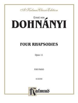4 Rhapsodies, Op. 11 Download