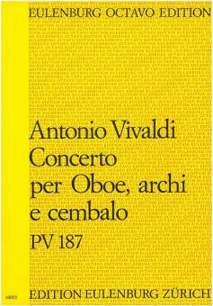 Concerto in D major for Oboe, Strings and Basso continuo 