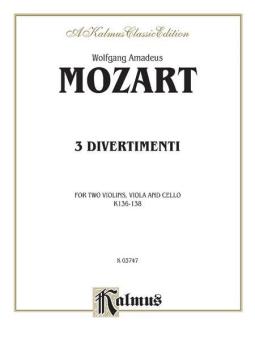 Divertimento No. 3, K. 138 