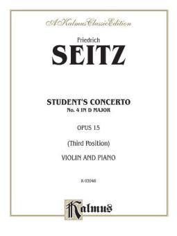Student's Concerto No. 4 In D Major Download