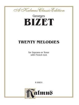 Twenty Melodies for Soprano or Tenor Download