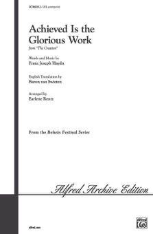 Achieved Is The Glorious Work Download
