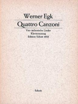 Quattro Canzoni 