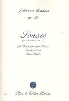 Sonate op. 38 