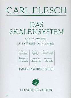 Das Skalensystem für Violoncello 