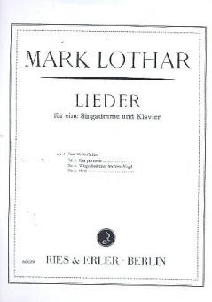 Drei Marienlieder op. 7 