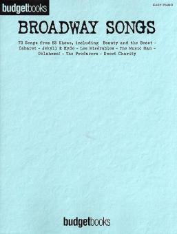Budgetbooks: Broadway Songs 