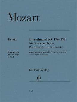 Divertimenti K. 136 –138 