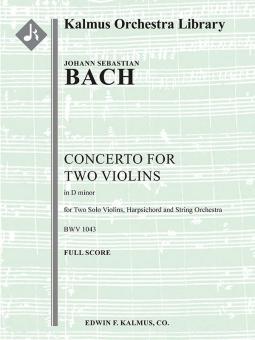 Concerto for 2 Violins in D minor, BWV 1043 