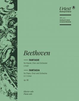 Fantasia in C minor op. 80 for piano, choir and orchestra 