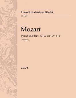 Symphonie G-Dur KV 318 