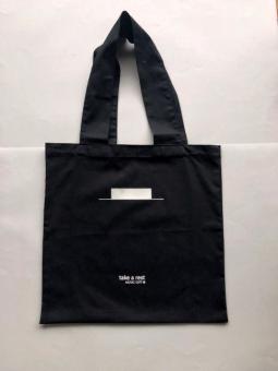 Tote Bag nera - riposare 