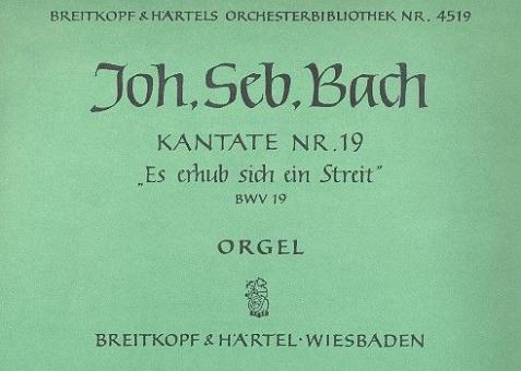 Es erhub sich ein Streit 