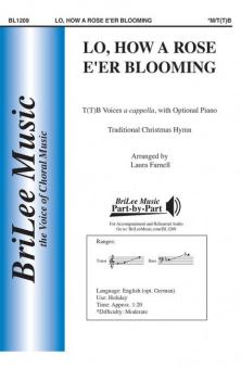 Lo, How a Rose E'er Blooming 