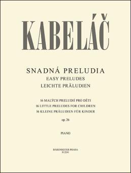 Preludi facili op. 26 