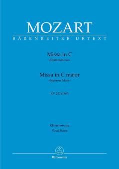 Missa in do maggiore K. 220 (196b) Standard