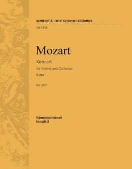Violinkonzert B-Dur KV 207 