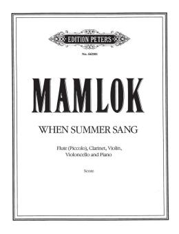 When Summer Sang 