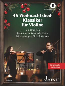 45 canti natalizi tradizionali per violino Download