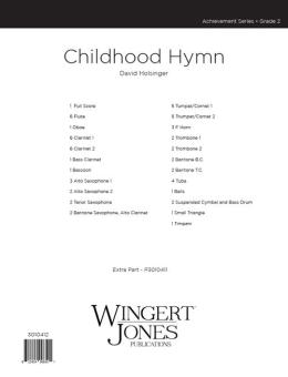 A Childhood Hymn 
