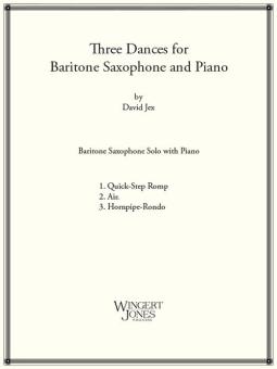 3 Dances For Baritone Saxophone and Piano 