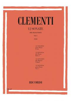 12 Sonate per Pianoforte Vol. 1 