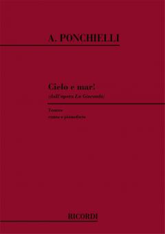 Cielo e Mar! Tenor Piano Italian from La Gioconda Act 2 