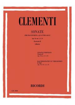 Seven Sonatas Op.14 Vol. 2 Piano 4 Hands 