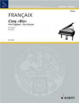 Cinq Bis - Five Encores Standard