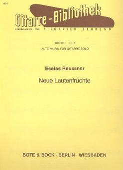Neue Lautenfrüchte 