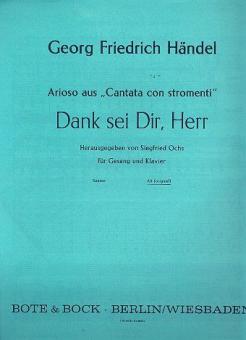 Arioso Dank sei Dir, Herr Standard