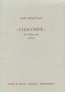 Chaconne 