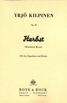 Herbst op. 98 