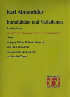 Introduction And Variations Op. 4 