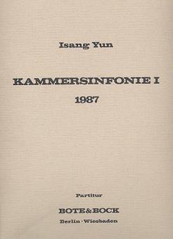 Kammersinfonie I 