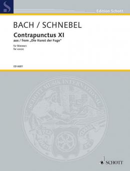 Bach-Contrapuncti: Contrapunctus XI Standard