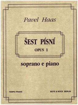 6 Songs From Folk Tone Op. 1 