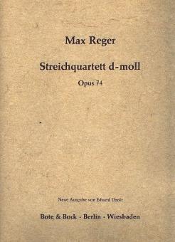 String Quartet D Minor Op. 74 