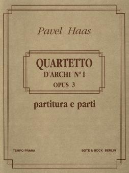 String Quartet No. 1 in C Sharp Minor Op. 3 