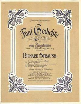 Five Poems by Friedrich Rückert Op. 46/4 