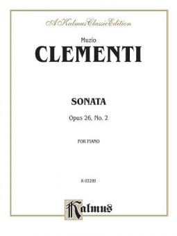 Sonata, Op. 26/2 