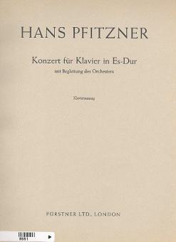 Piano Concerto E flat Major op. 31 